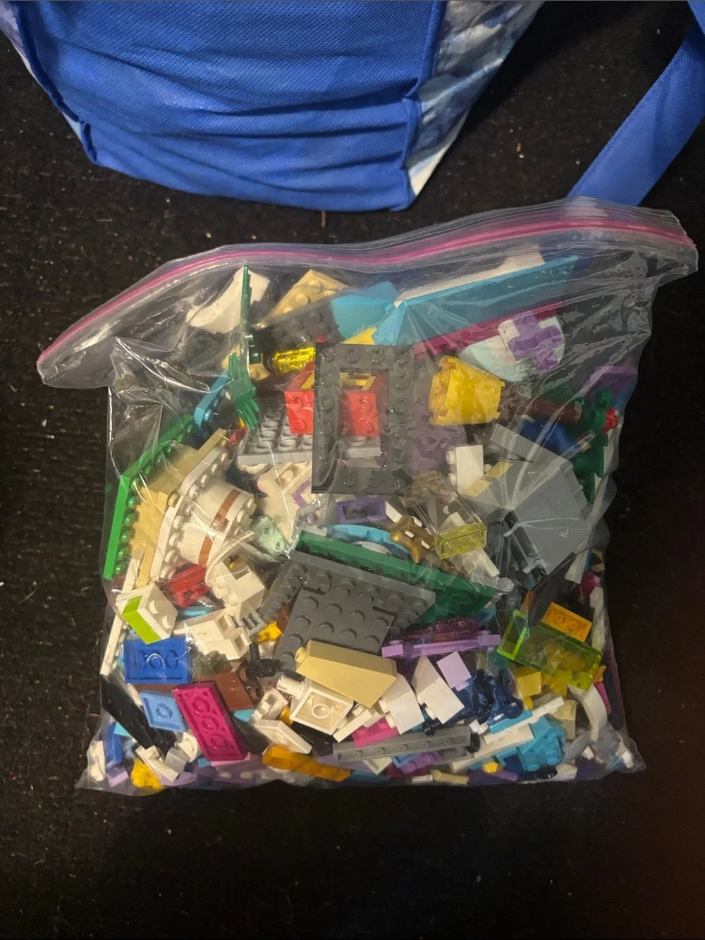 Lego Assorted Bricks with Multicolor Pieces